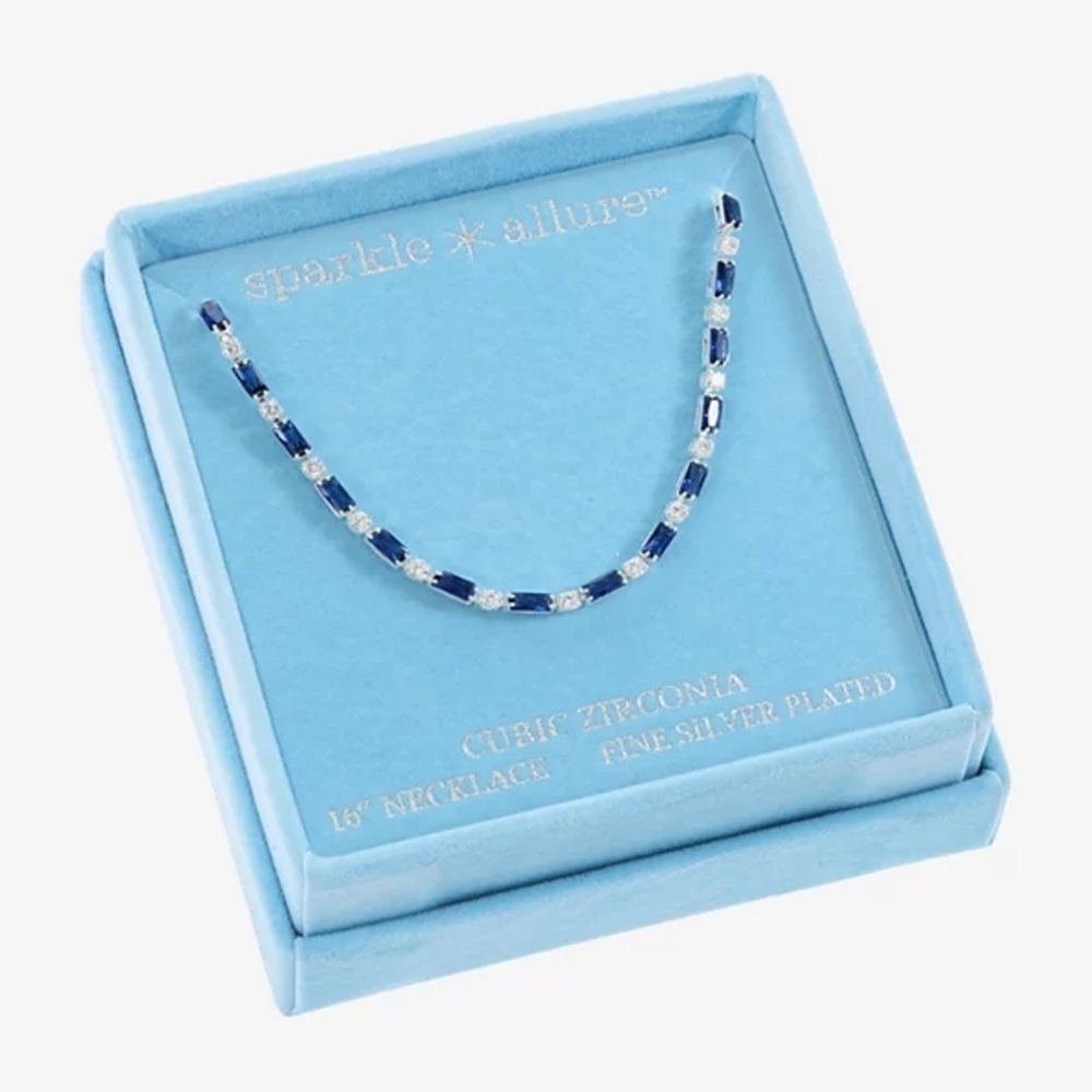 NWT Sparkle Allure Women's Tennis Necklace